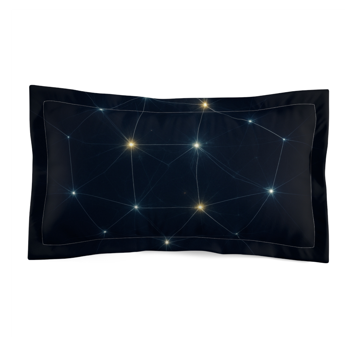 Starlit Echo Lattice custom pillows