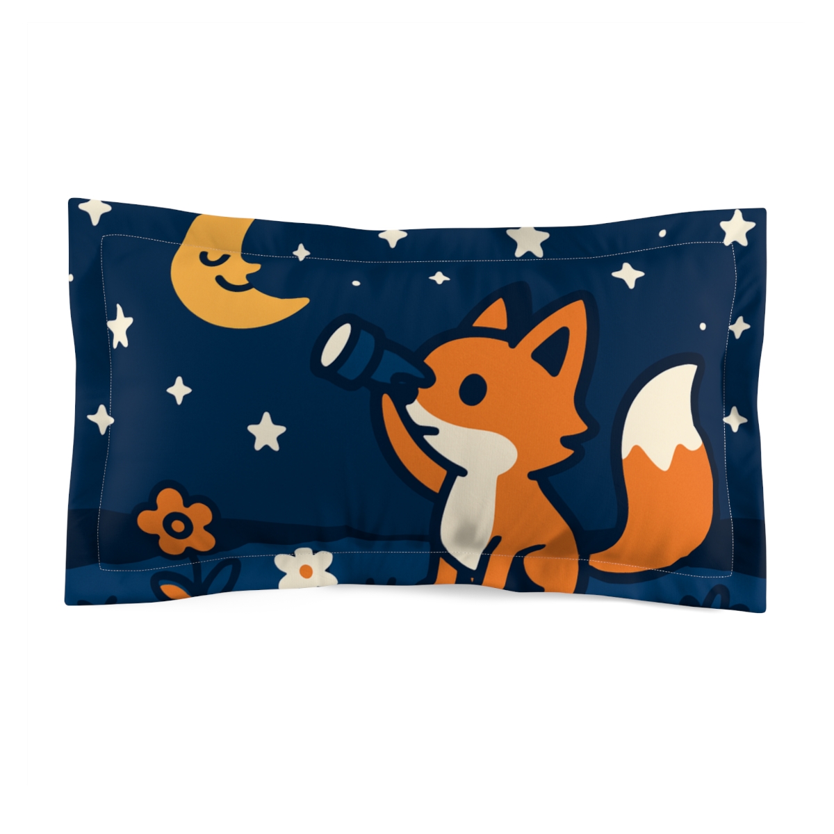 Starlit Explorer Fox comfortable bed pillows