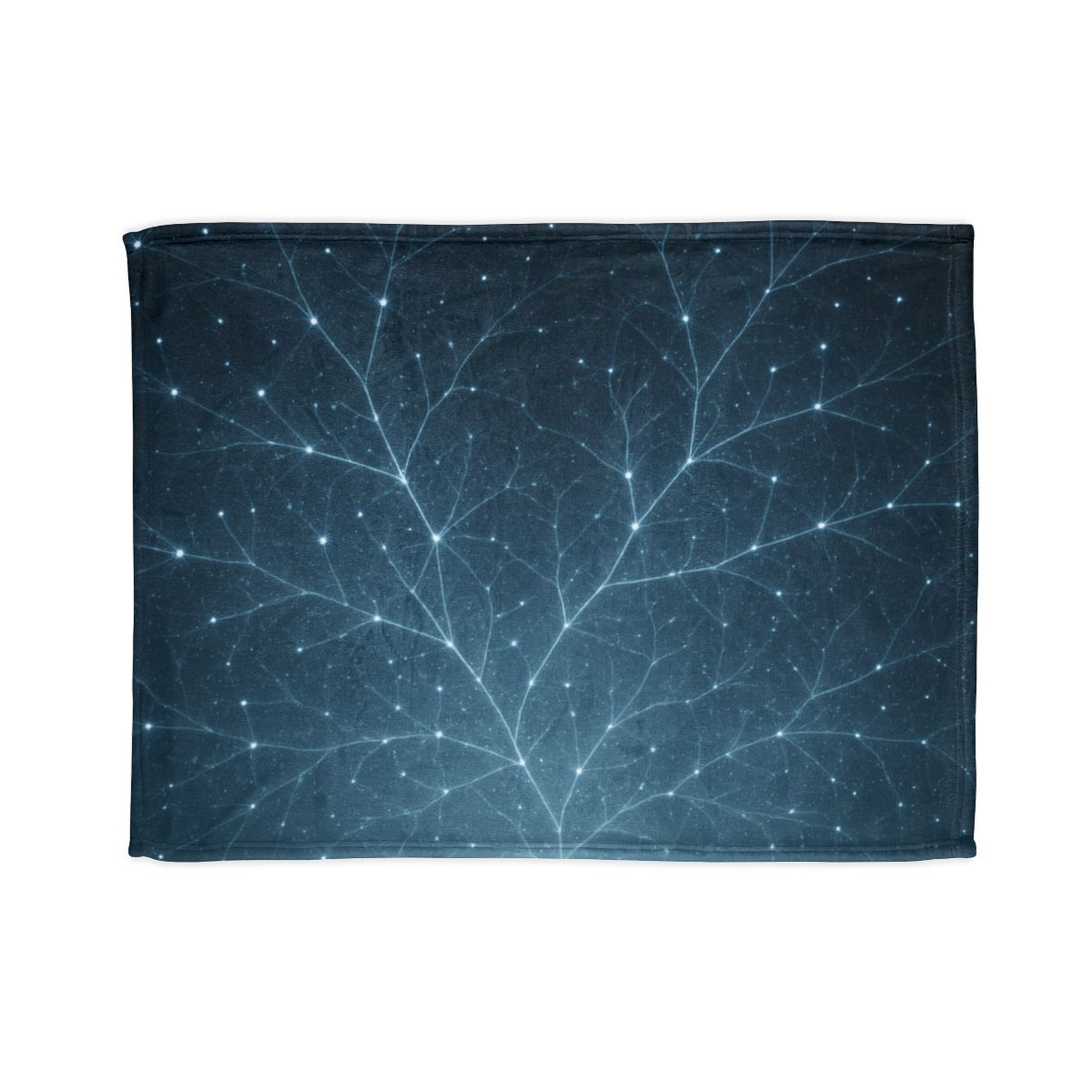 Starlit Fractal Canopy trendy patterned blankets