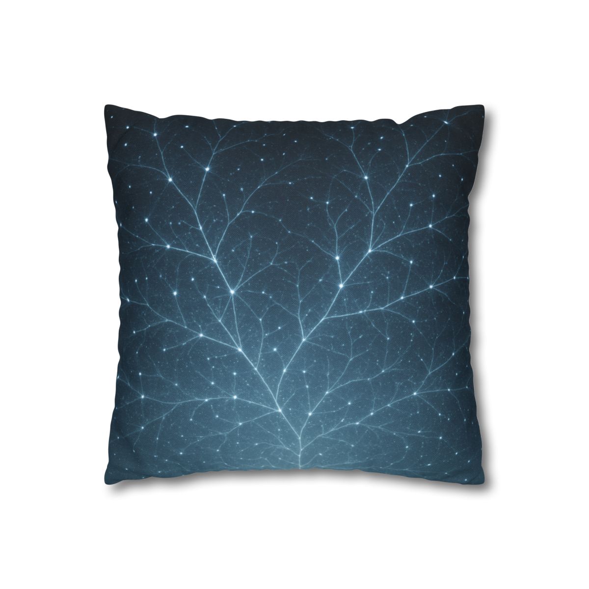 Starlit Fractal Canopy soft cotton pillow cases