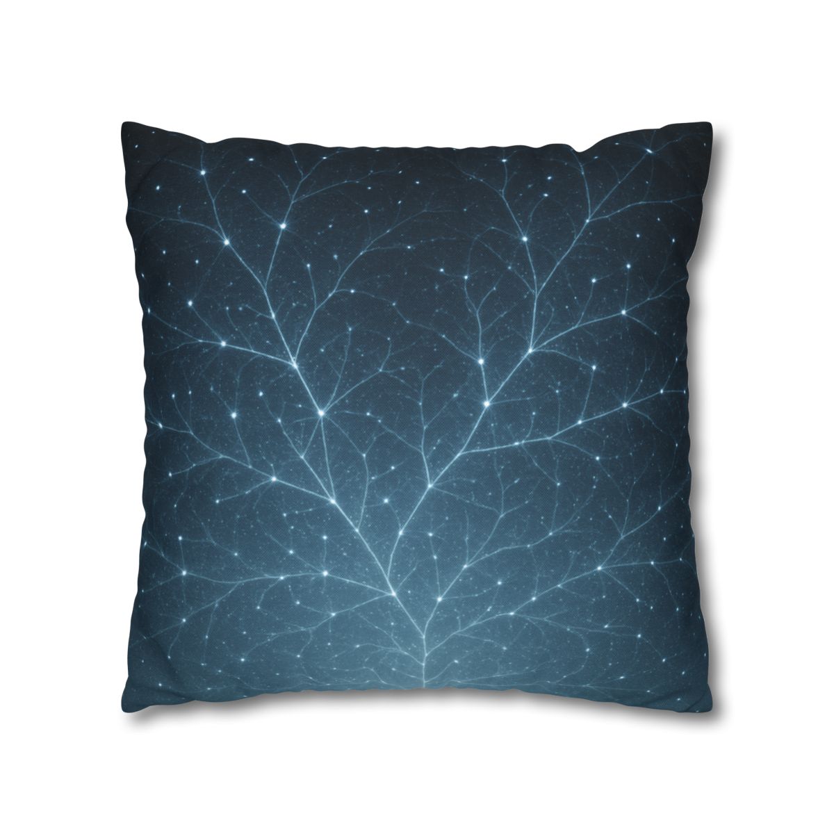 Starlit Fractal Canopy soft cotton pillow cases