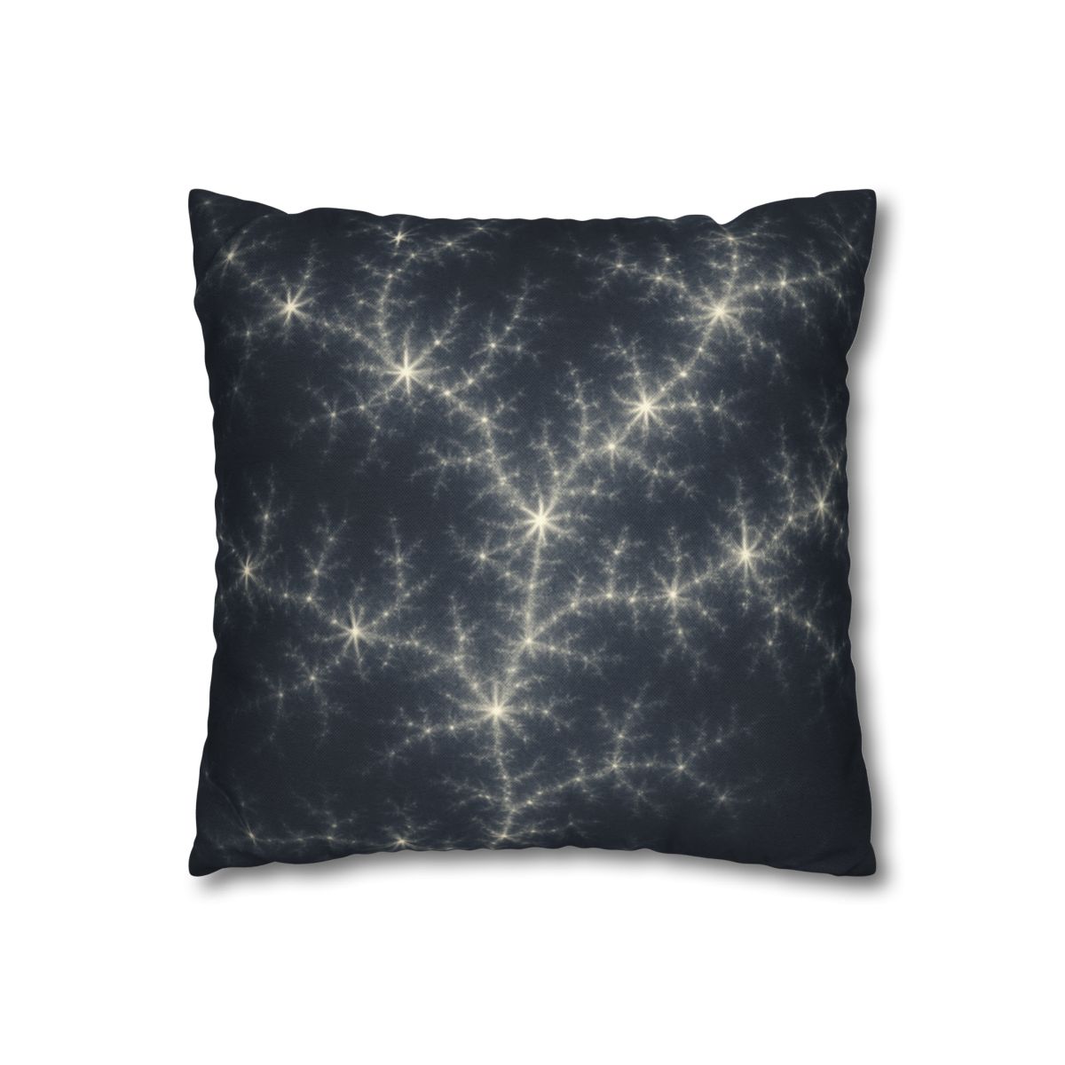 Starlit Fractal Cluster Drift stylish decorative pillowcases