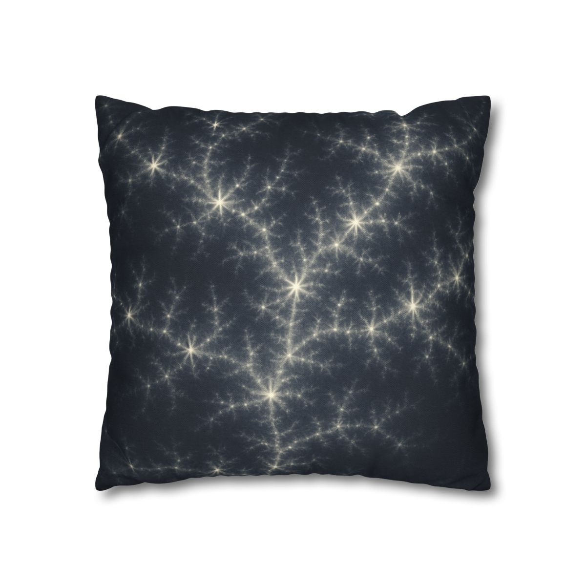 Starlit Fractal Cluster Drift stylish decorative pillowcases