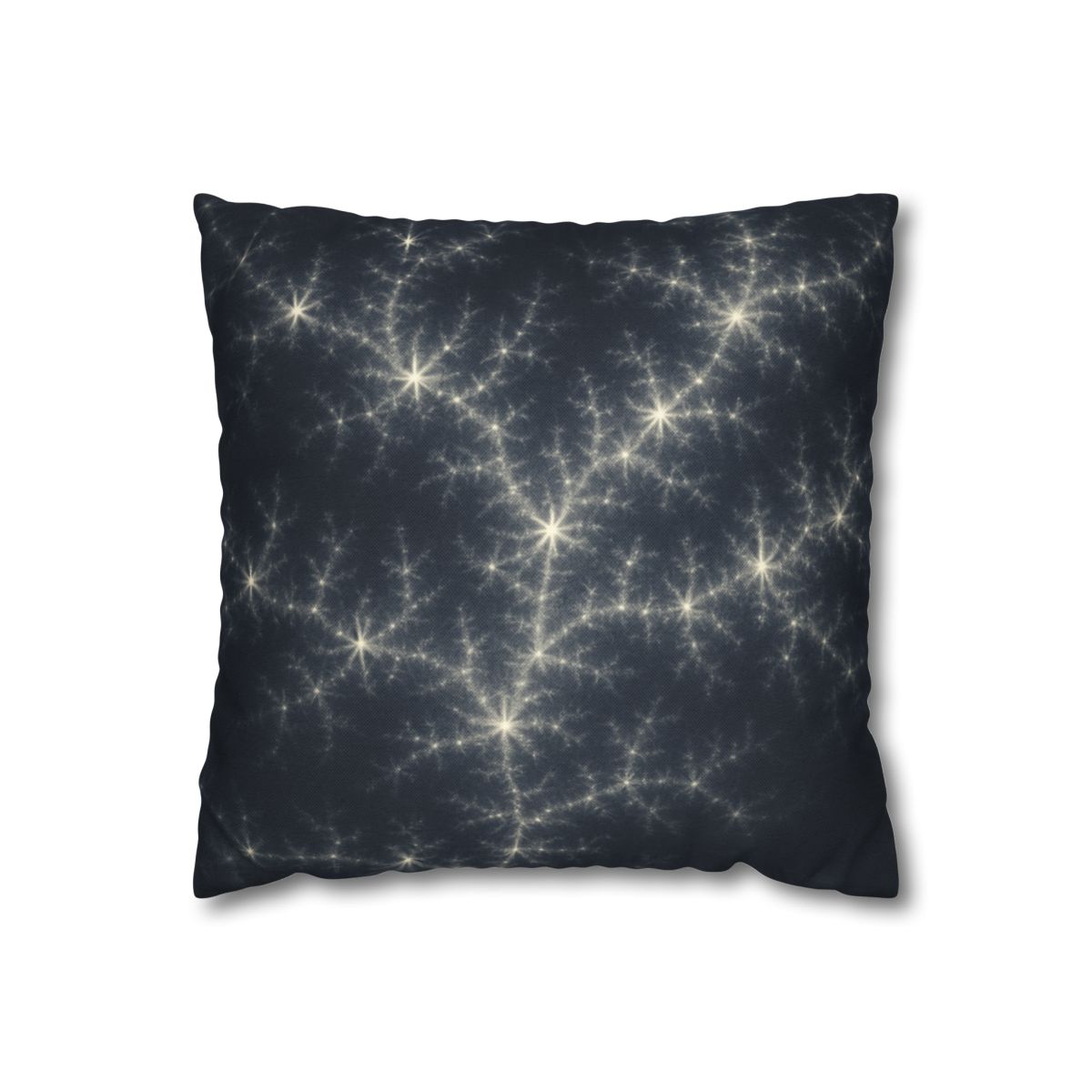 Starlit Fractal Cluster Drift stylish decorative pillowcases