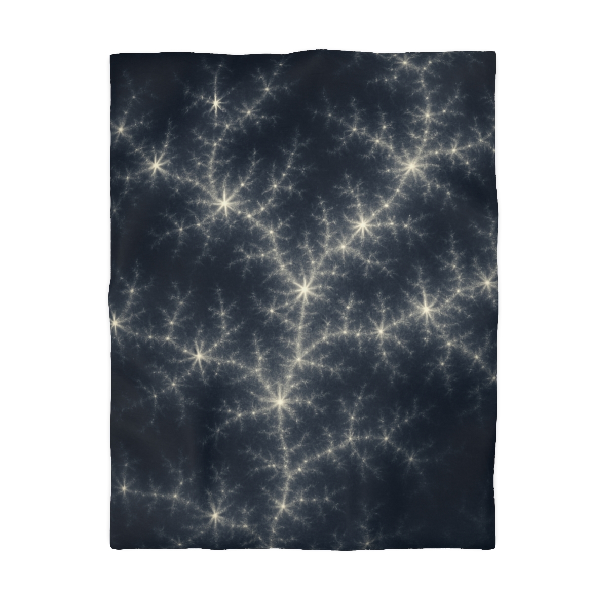 Starlit Fractal Cluster Drift duvets for gifts