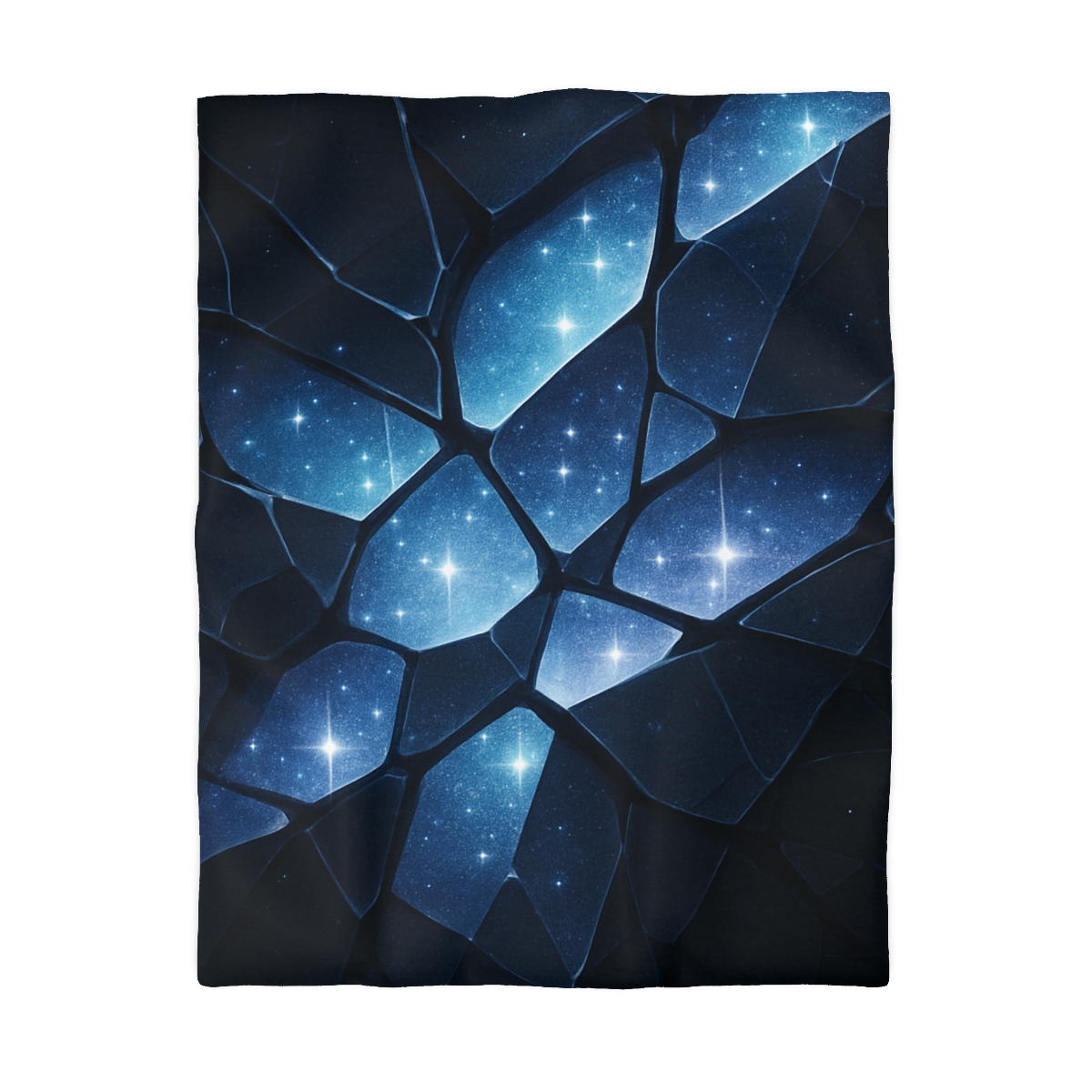 Starlit Fracture Mosaic custom duvets