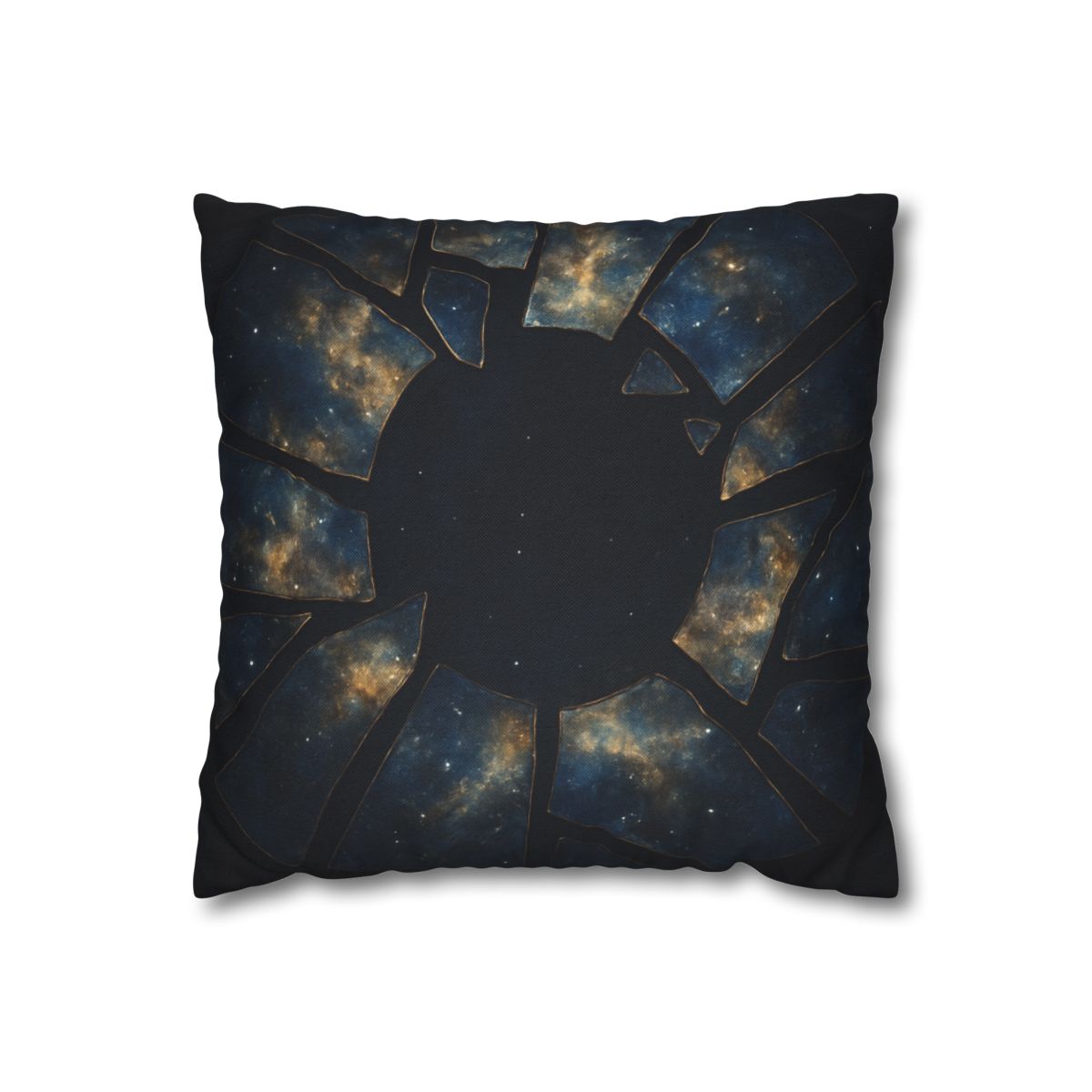 Starlit Fracture Mosaic designer print pillow cases