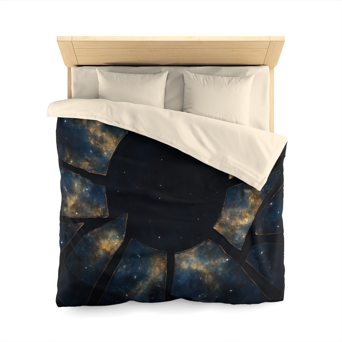 Starlit Fracture Mosaic personalized bedding duvets
