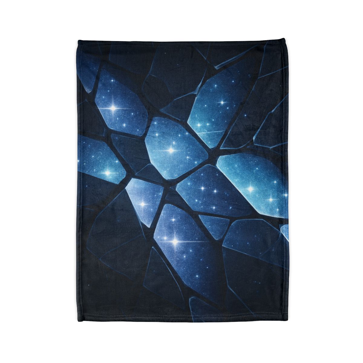 Starlit Fracture Mosaic custom blankets
