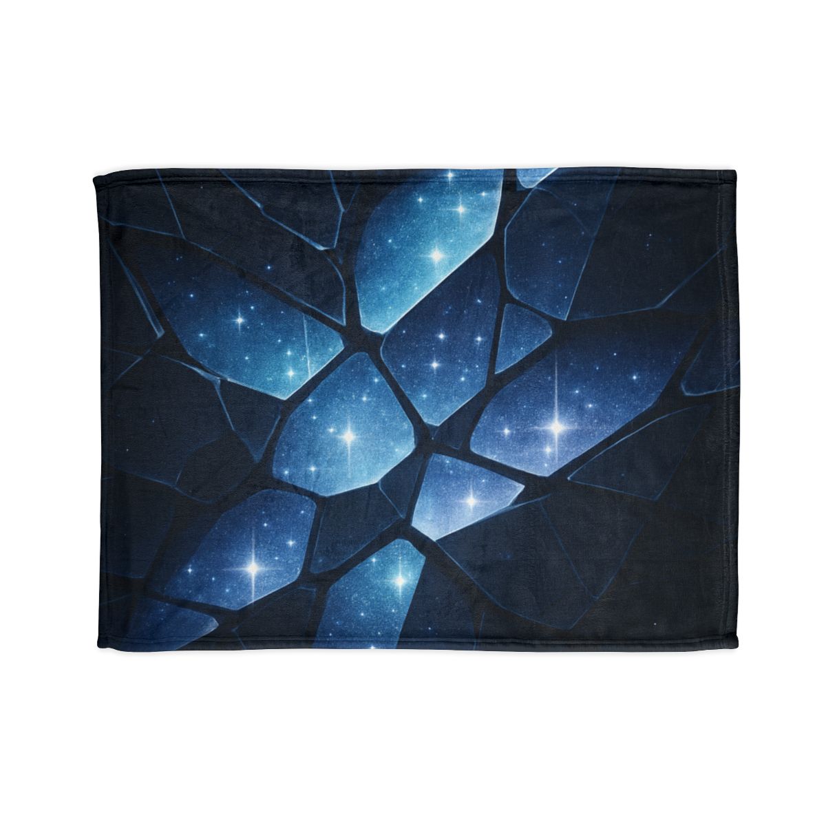 Starlit Fracture Mosaic custom blankets