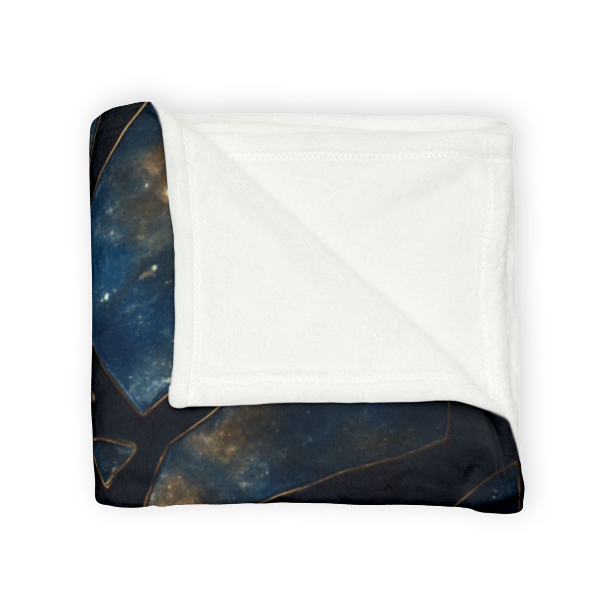 Starlit Fracture Mosaic decorative home blankets