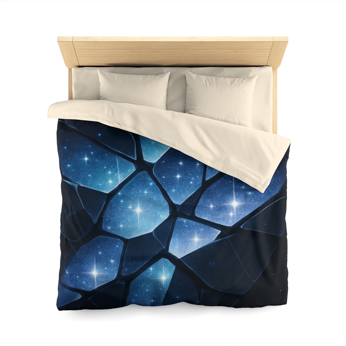 Starlit Fracture Mosaic custom duvets