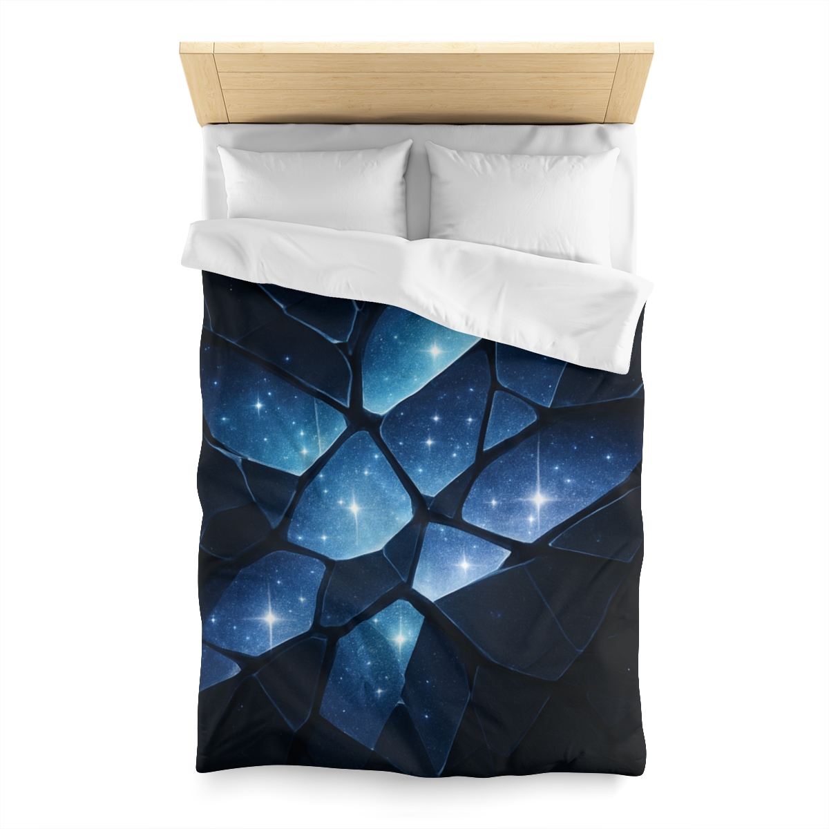 Starlit Fracture Mosaic custom duvets