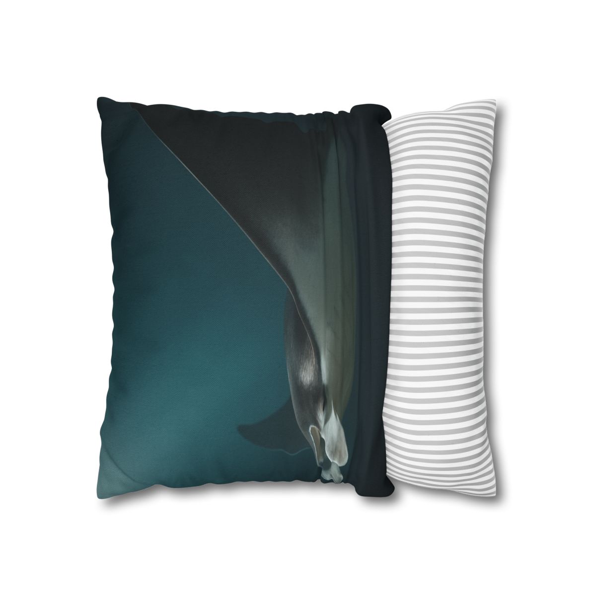 Starlit Glide Manta Ray unique gift pillow cases