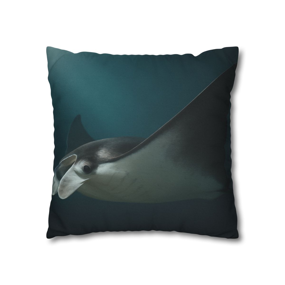Starlit Glide Manta Ray unique gift pillow cases