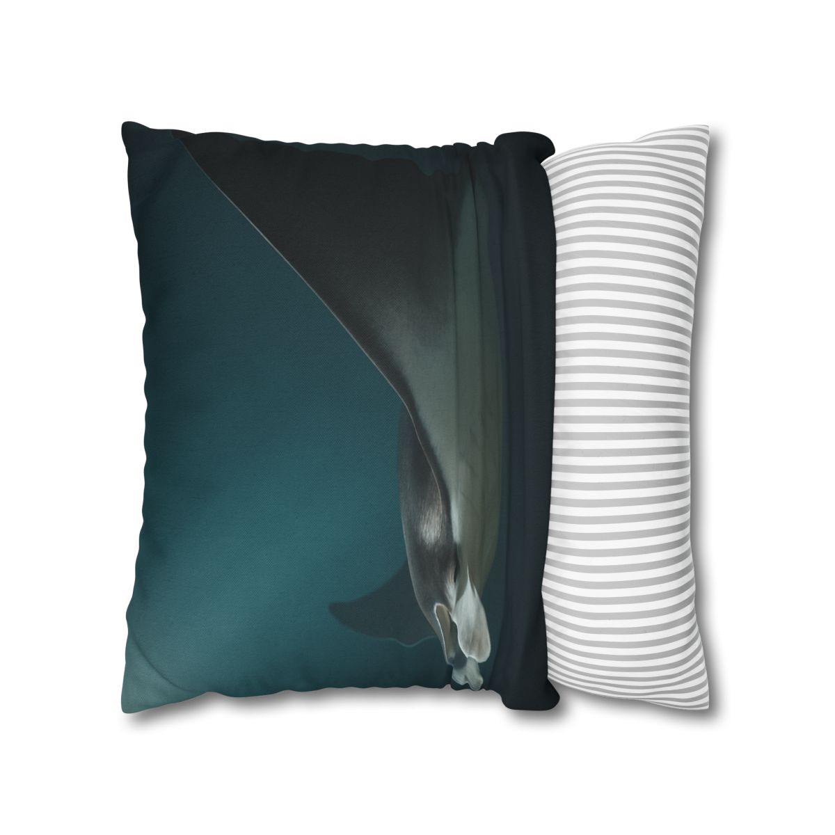 Starlit Glide Manta Ray unique gift pillow cases