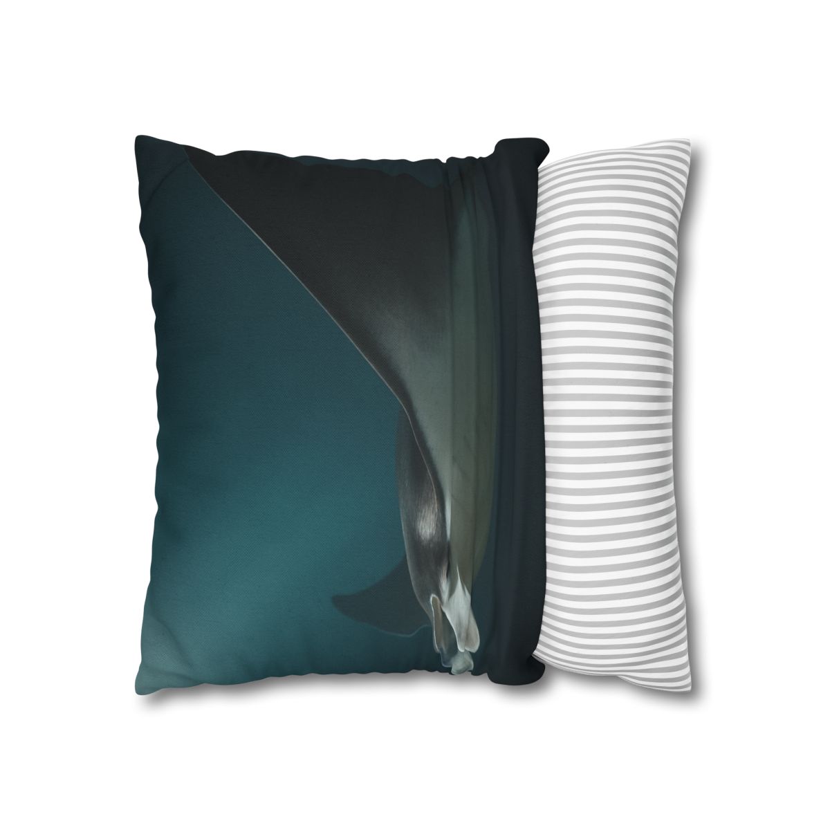 Starlit Glide Manta Ray unique gift pillow cases