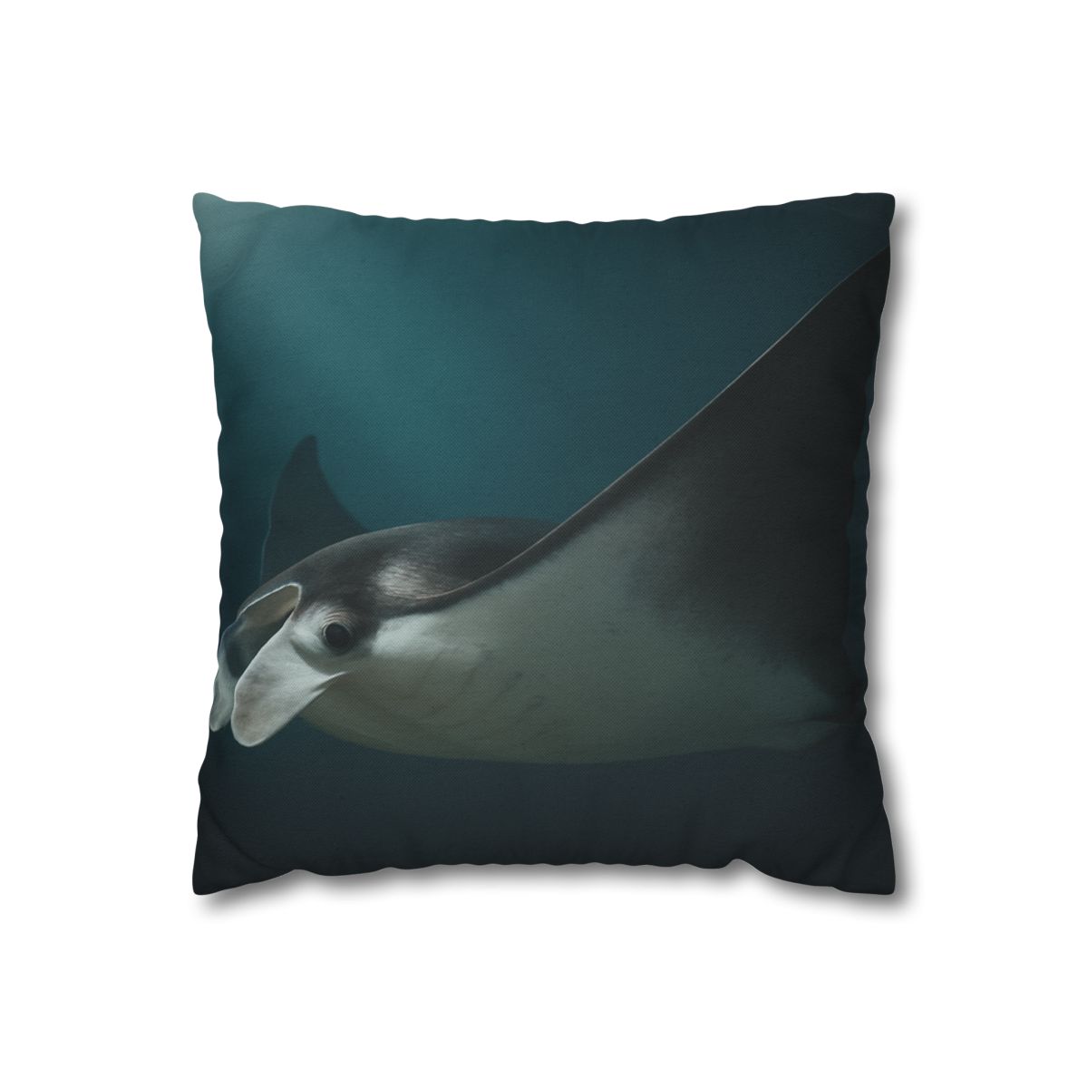 Starlit Glide Manta Ray unique gift pillow cases