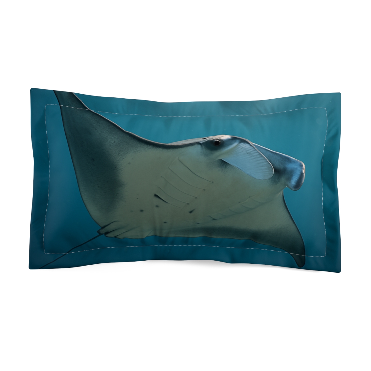 Starlit Glide Manta Ray gift pillows for home