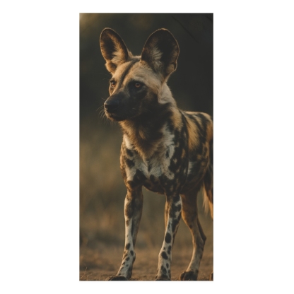 Starlit Pact African Wild Dog custom towels