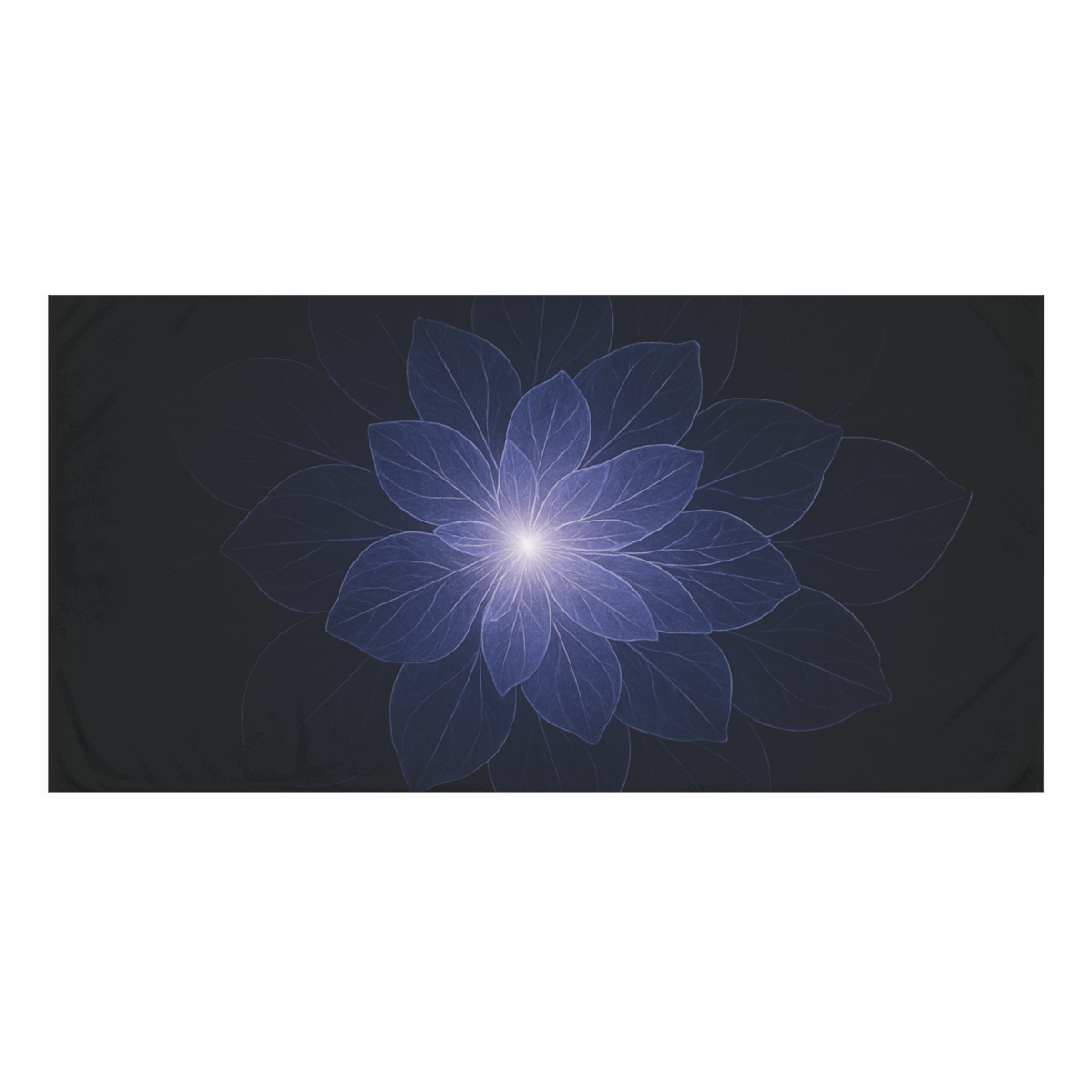 Starlit Petal Lattice personalized bath towels