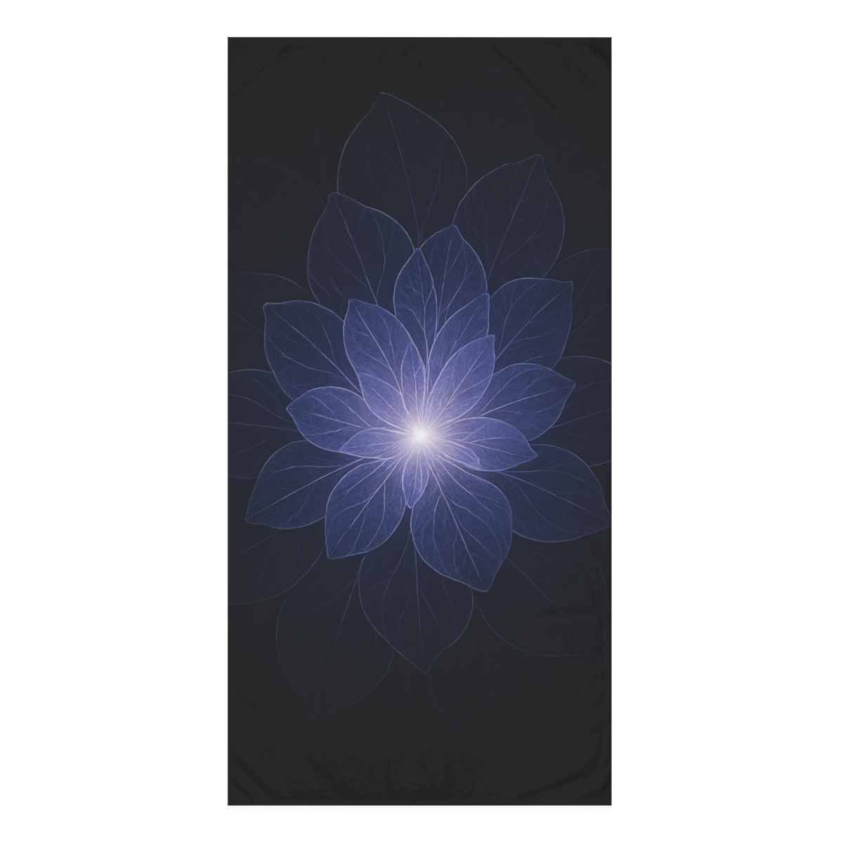 Starlit Petal Lattice personalized bath towels