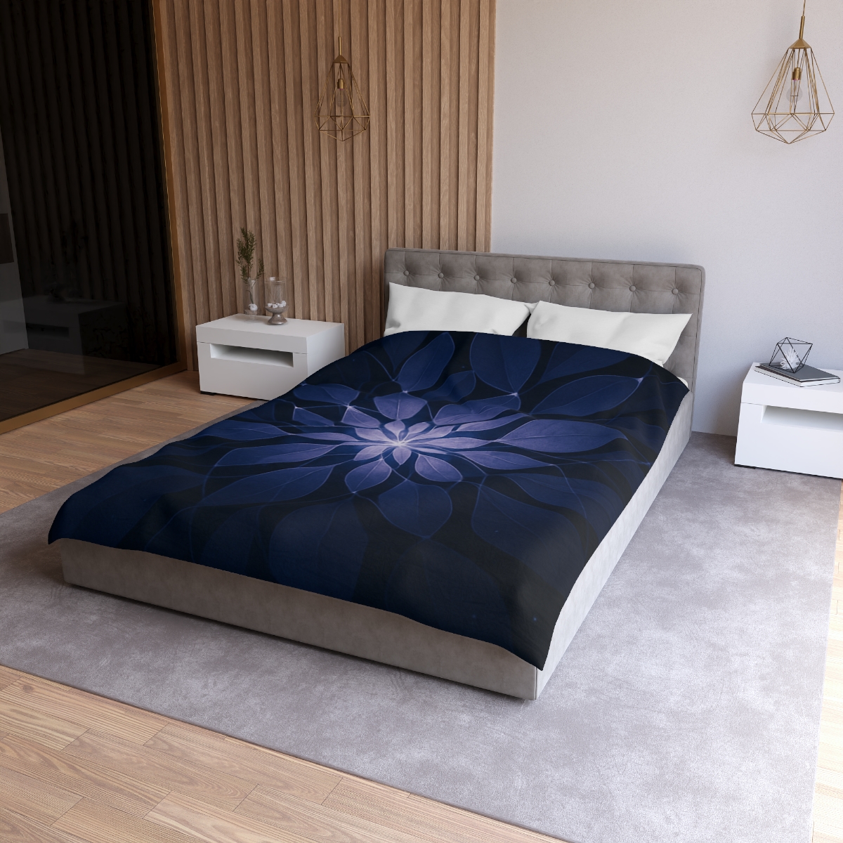Starlit Petal Lattice trendy bedroom duvets