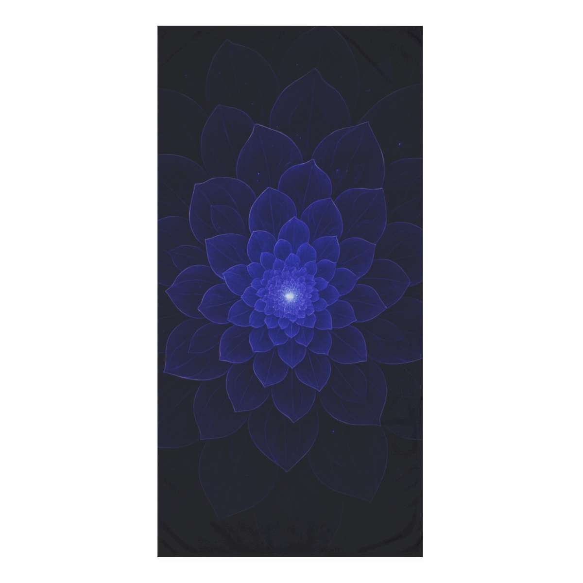 Starlit Petal Nebula Lattice trendy hand towels