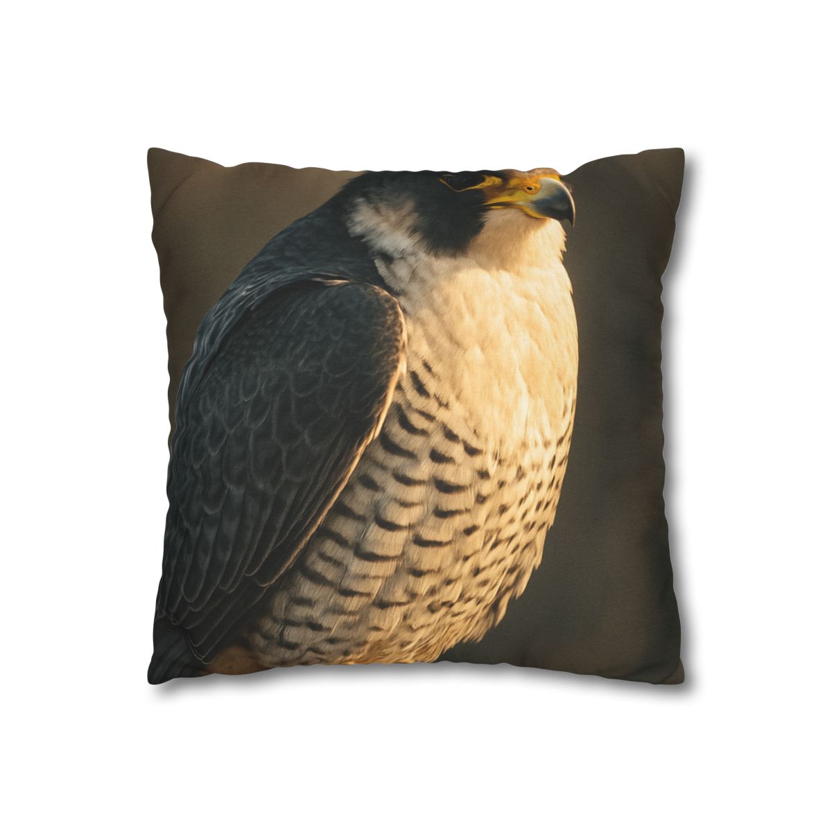 Starlit Poise Peregrine Falcon soft cotton pillow cases