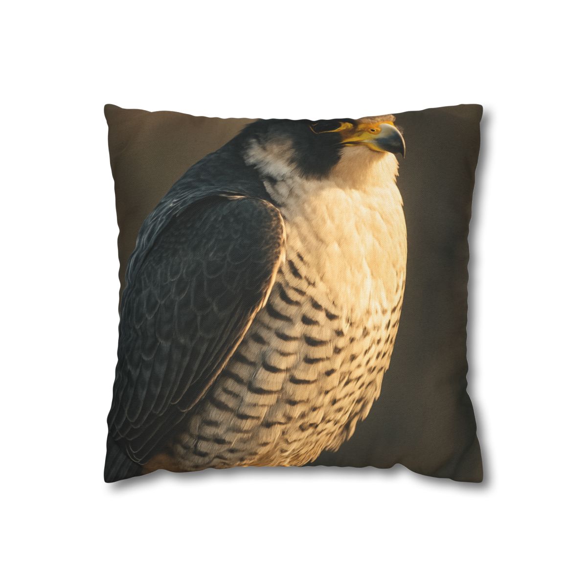 Starlit Poise Peregrine Falcon soft cotton pillow cases