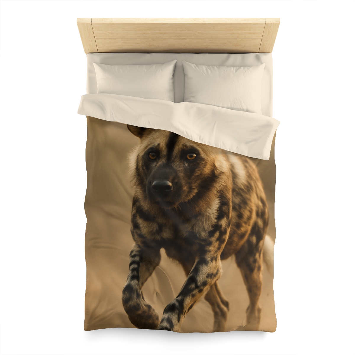 Starlit Scout African Wild Dog unique patterned duvets
