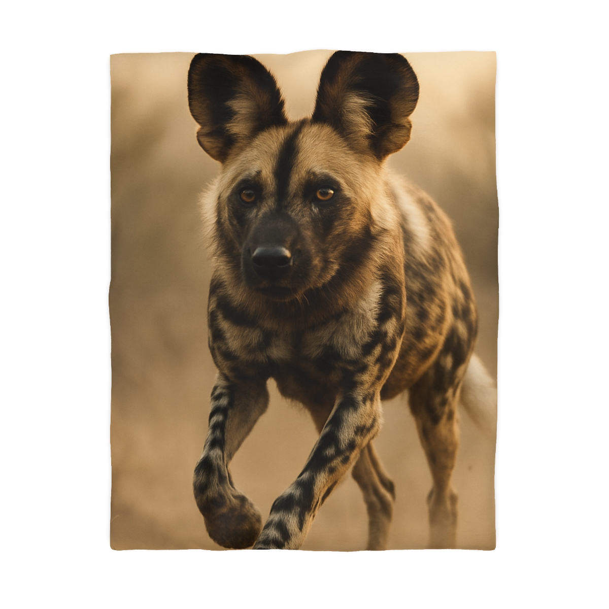 Starlit Scout African Wild Dog unique patterned duvets