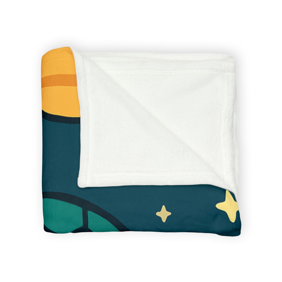 Starlit Space Turtle stylish throw blankets