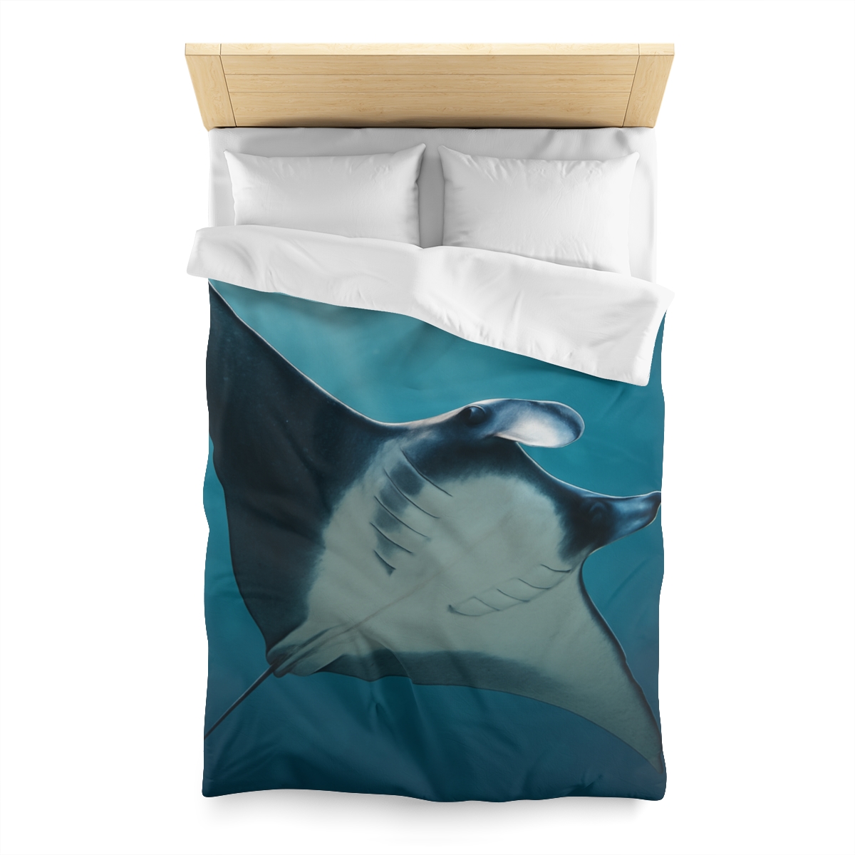 Starlit Surge Manta Ray unique patterned duvets
