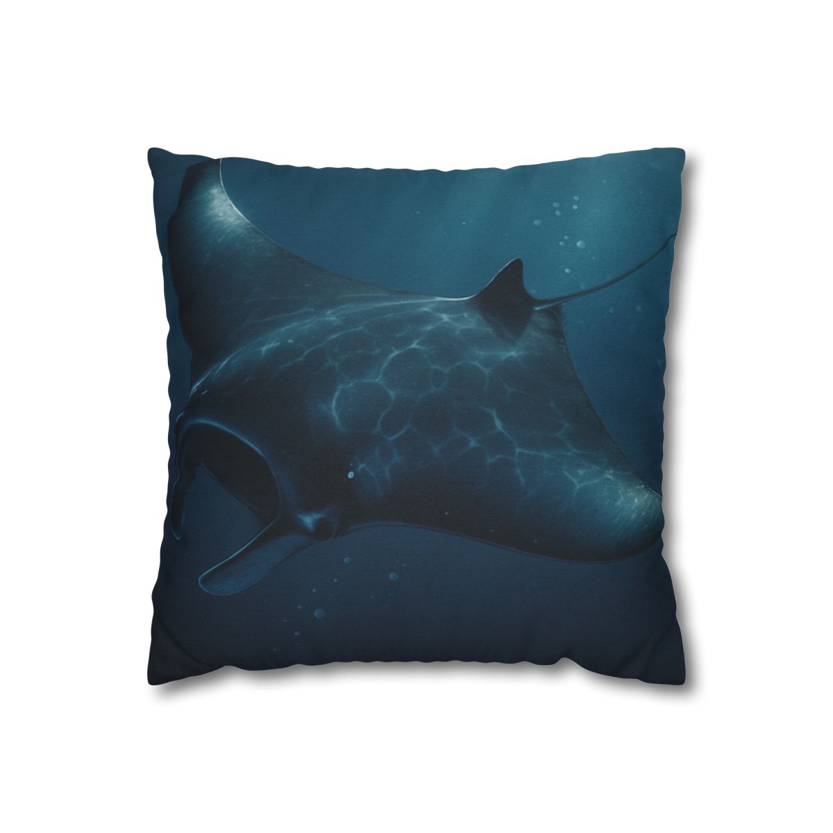 Starlit Surge Manta Ray unique gift pillow cases