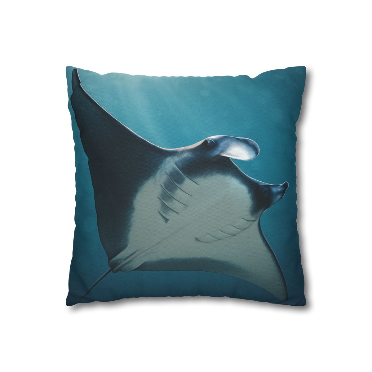 Starlit Surge Manta Ray designer print pillow cases