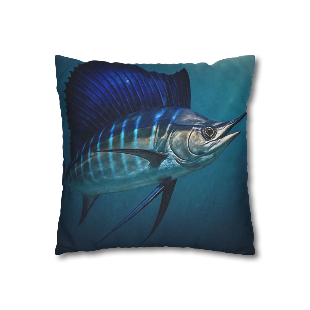 Starlit Surge Sailfish comfortable bedding pillow covers