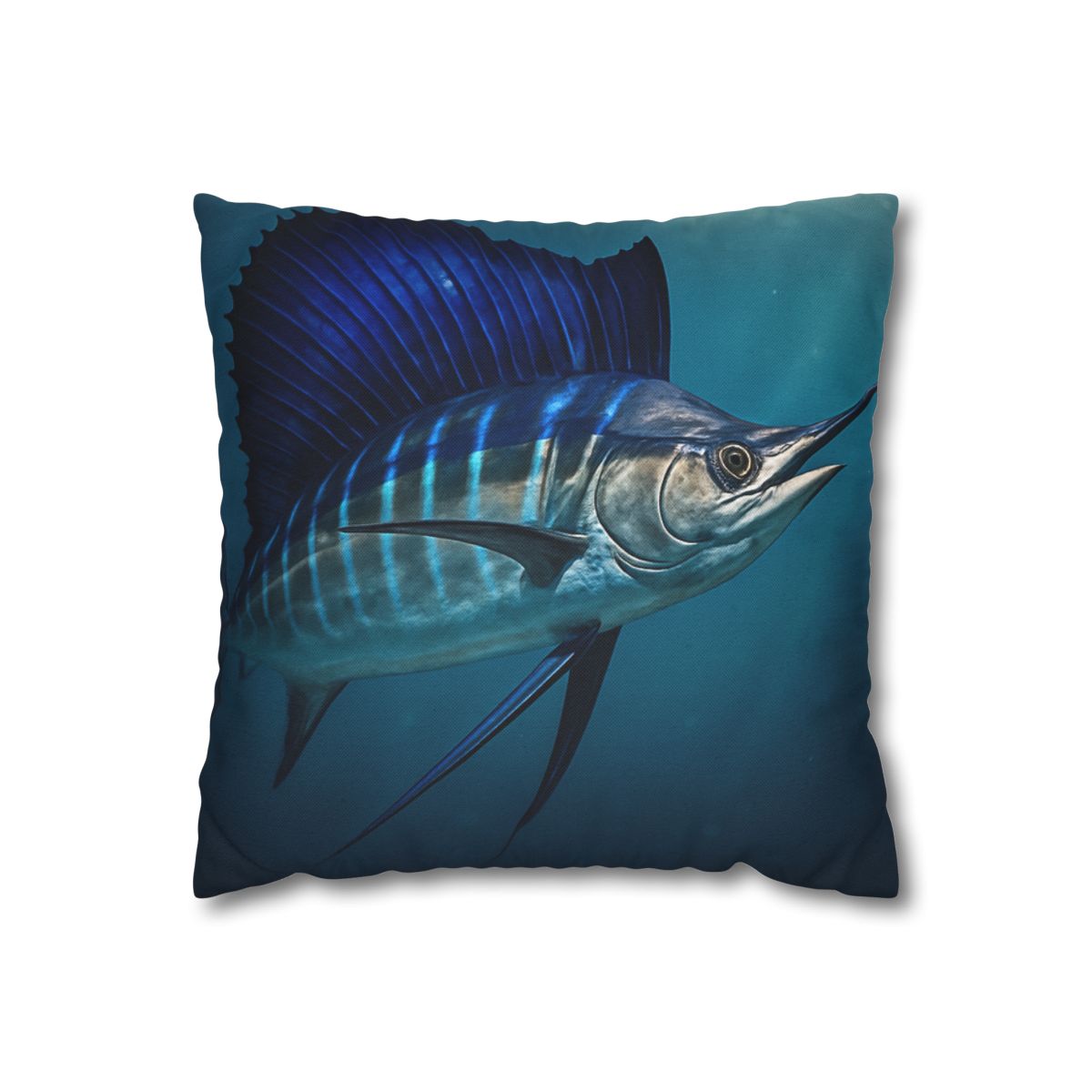 Starlit Surge Sailfish comfortable bedding pillow covers