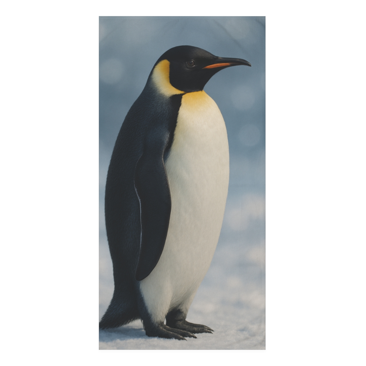 Starlit Vanguard Emperor Penguin unique gift towels