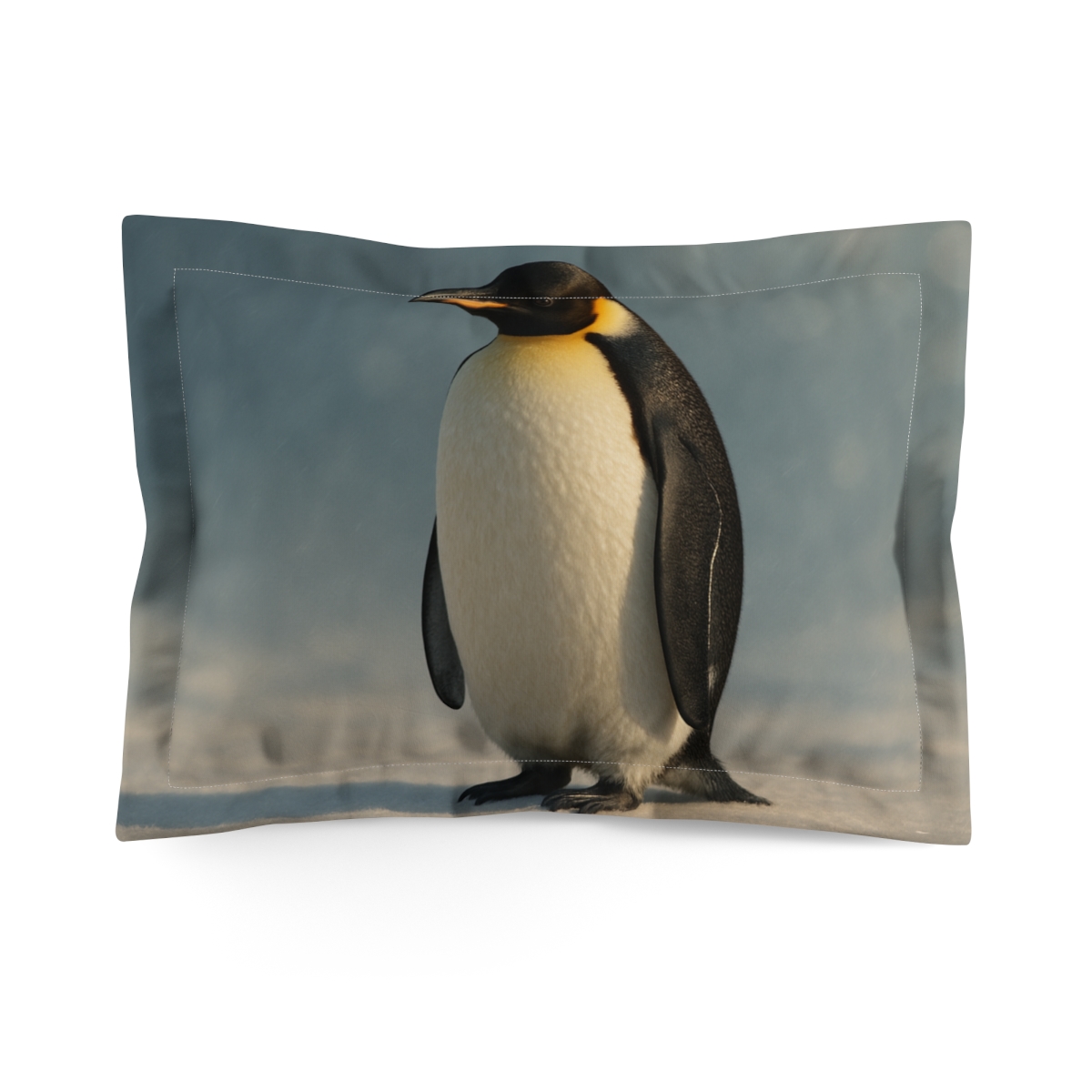Starlit Vigil Emperor Penguin comfortable bed pillows