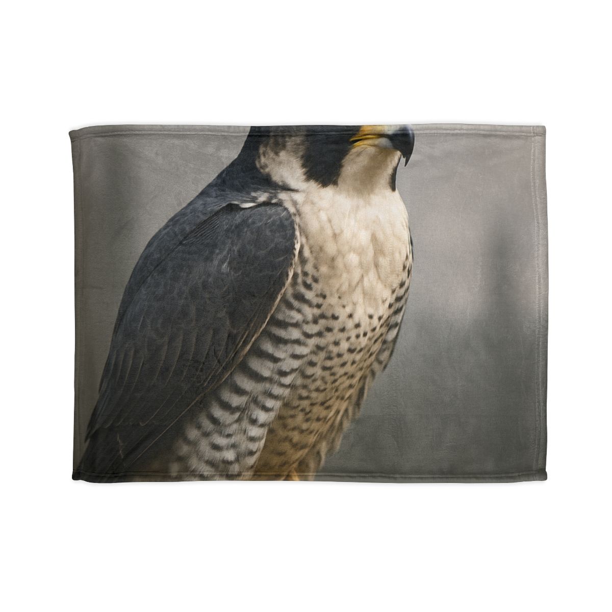 Starlit Vigil Peregrine Falcon trendy patterned blankets