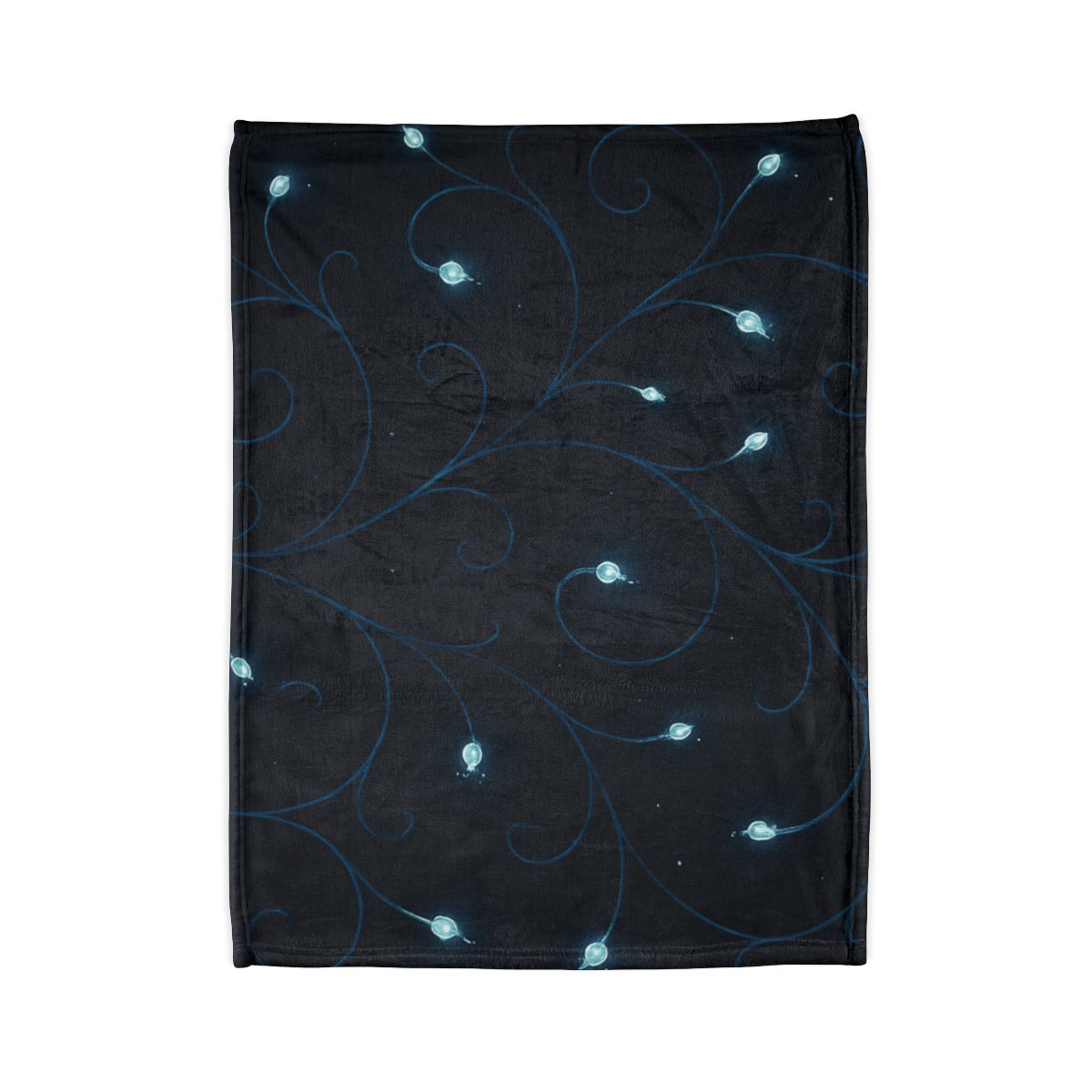 Starlit Vine Constellation designer printed blankets
