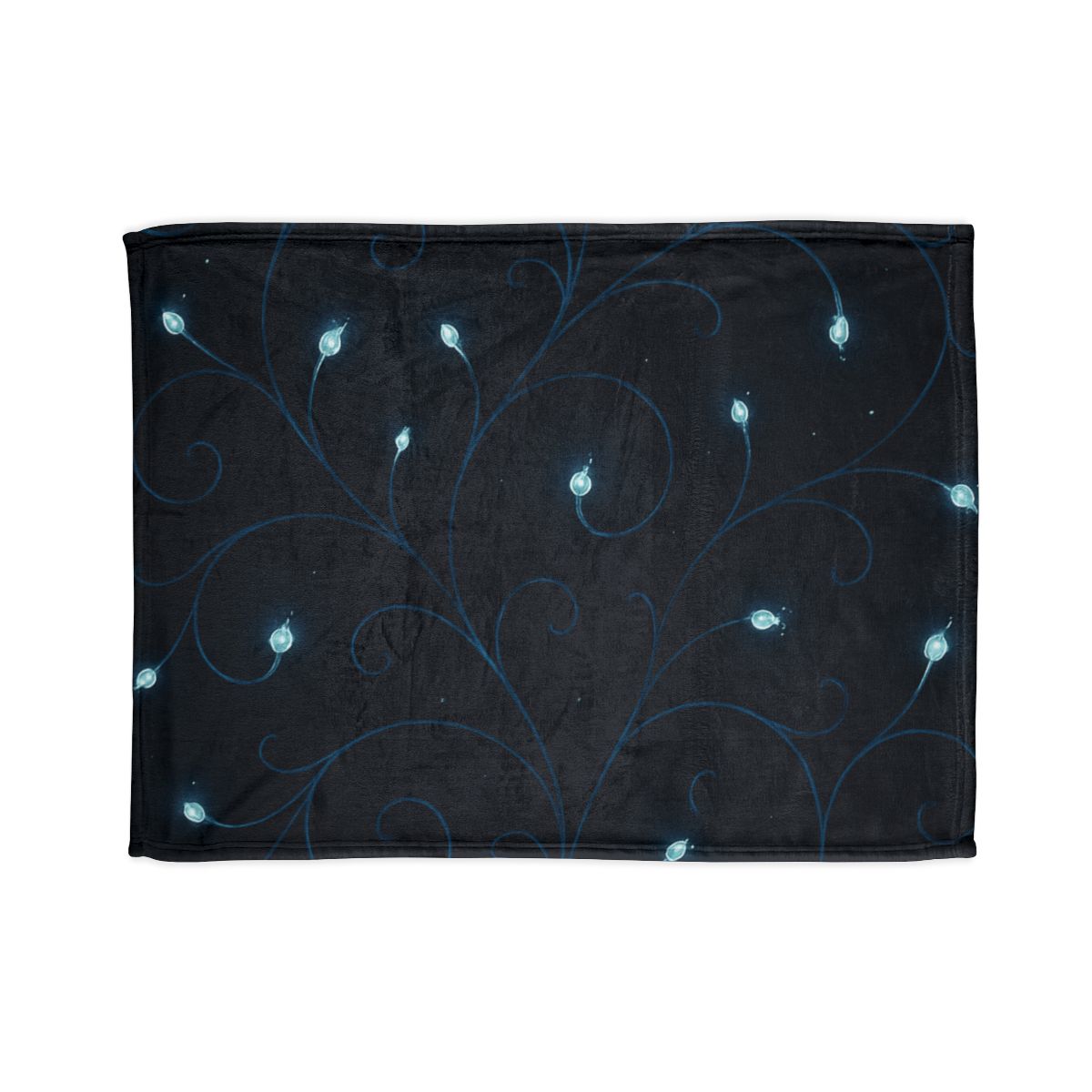 Starlit Vine Constellation designer printed blankets