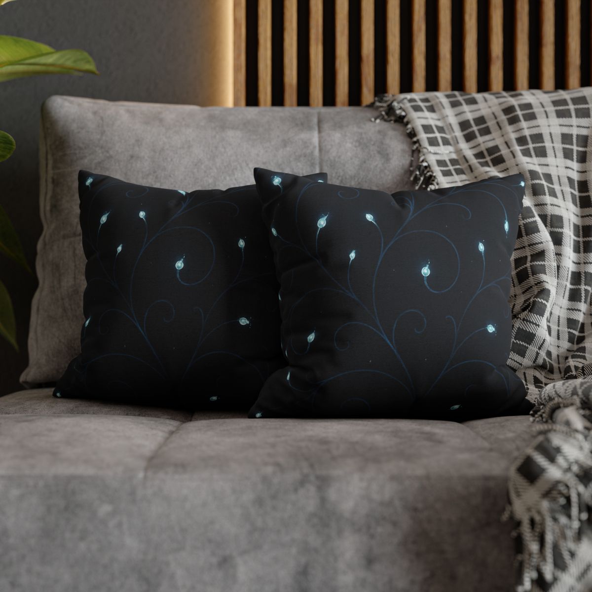 Starlit Vine Constellation unique gift pillow cases
