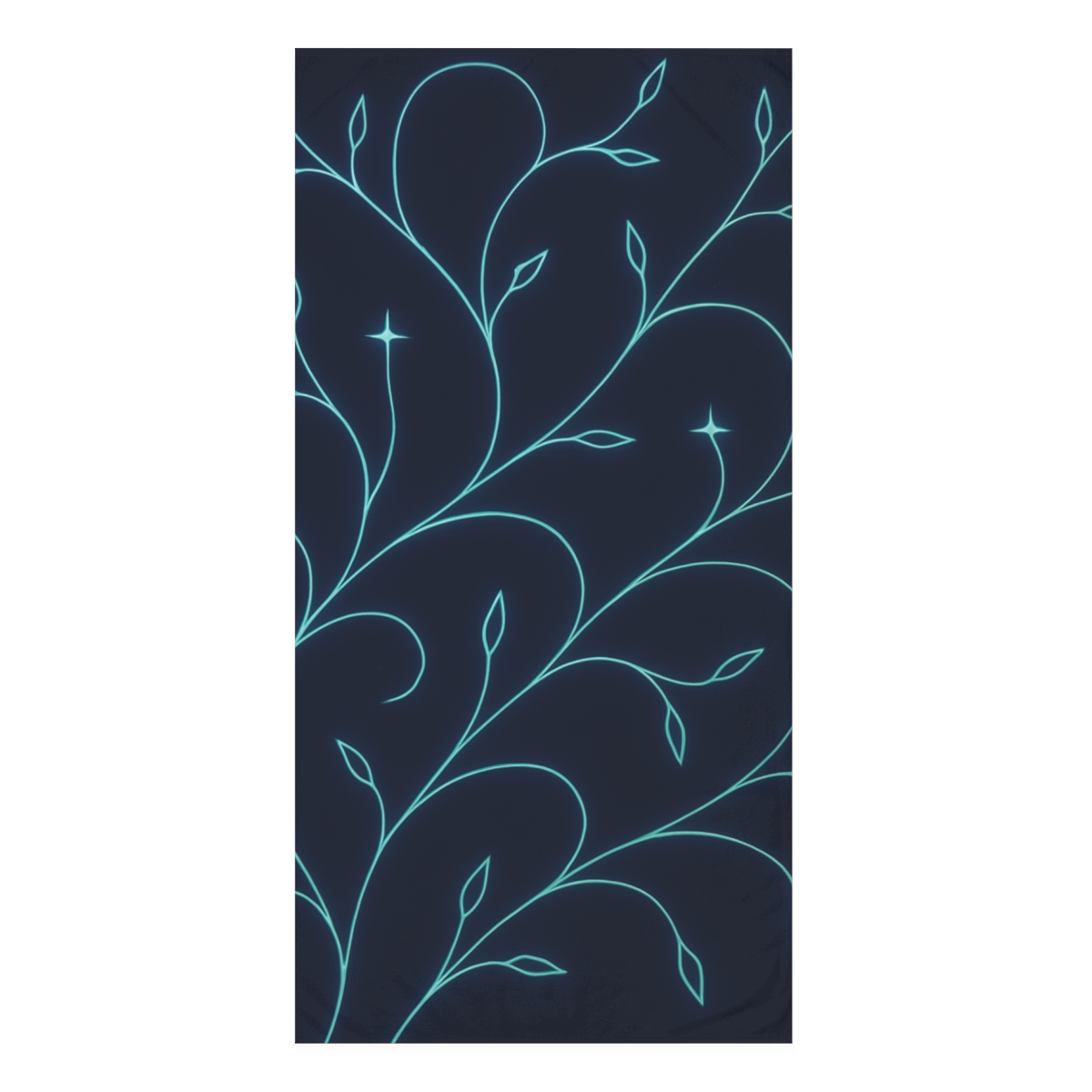 Starlit Vine Constellations stylish beach towels