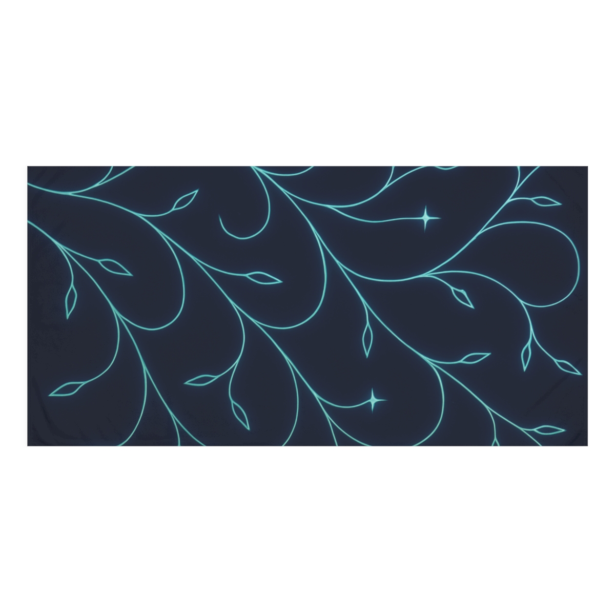Starlit Vine Constellations stylish beach towels