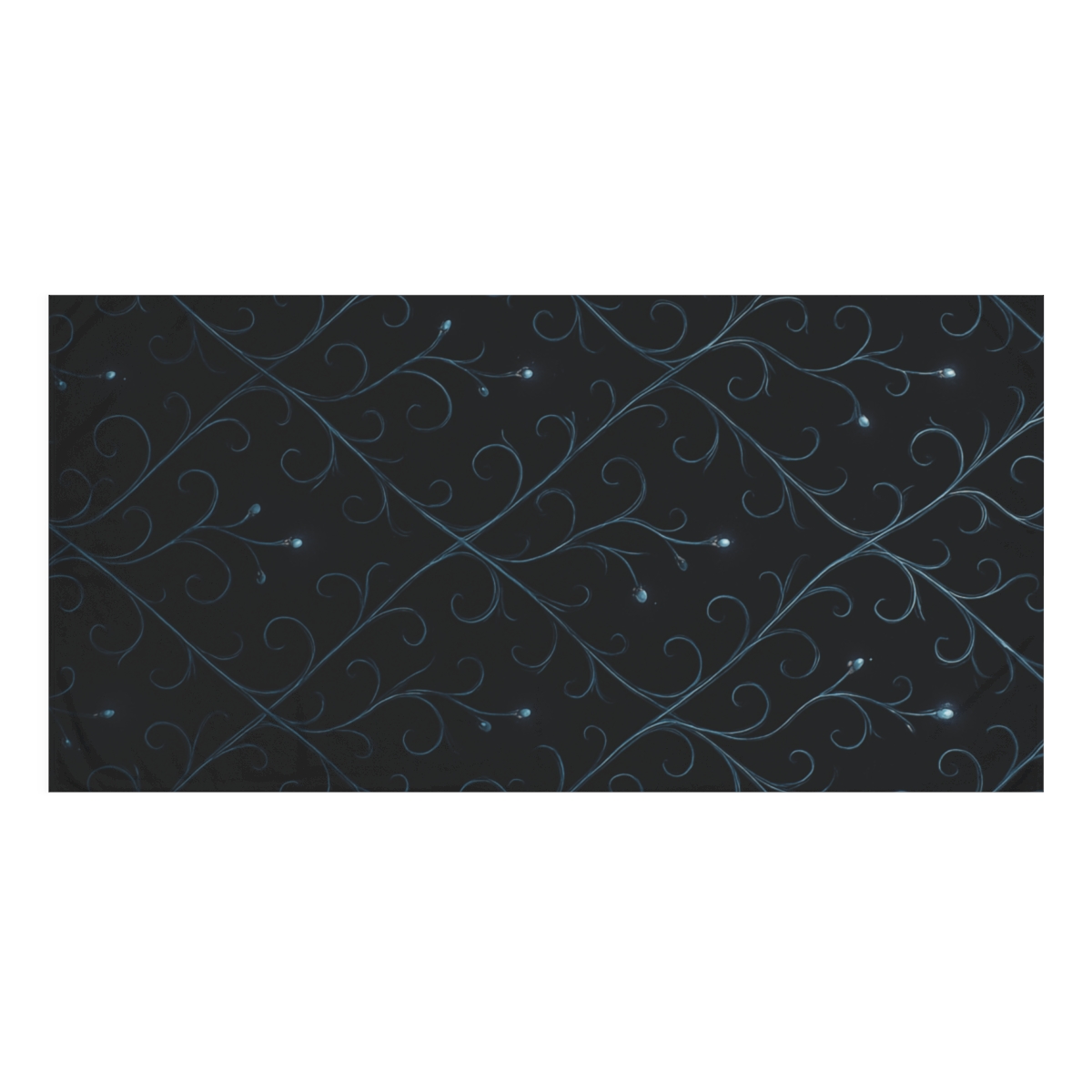 Starlit Vine Lattice trendy hand towels