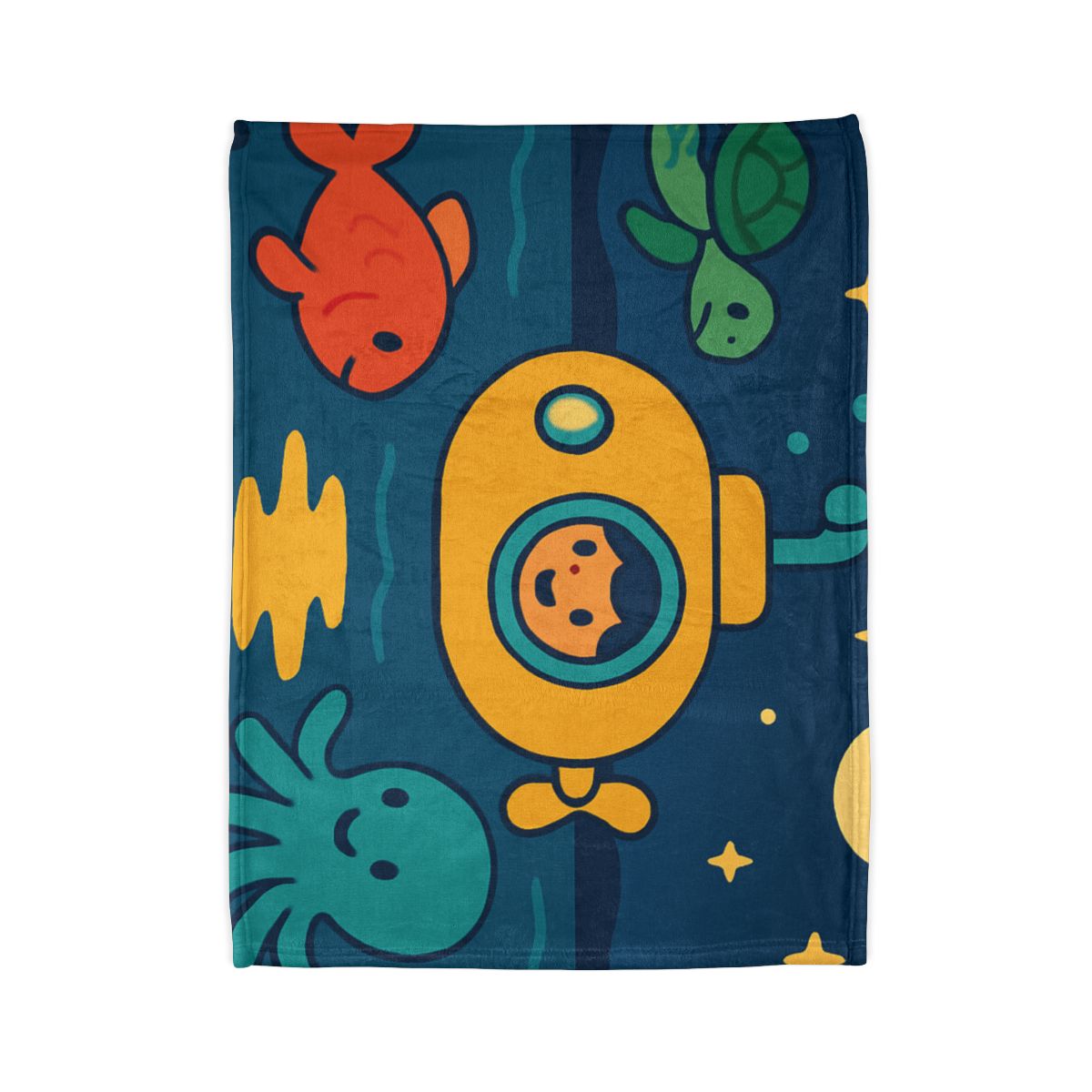 Starry Ocean Explorers trendy patterned blankets