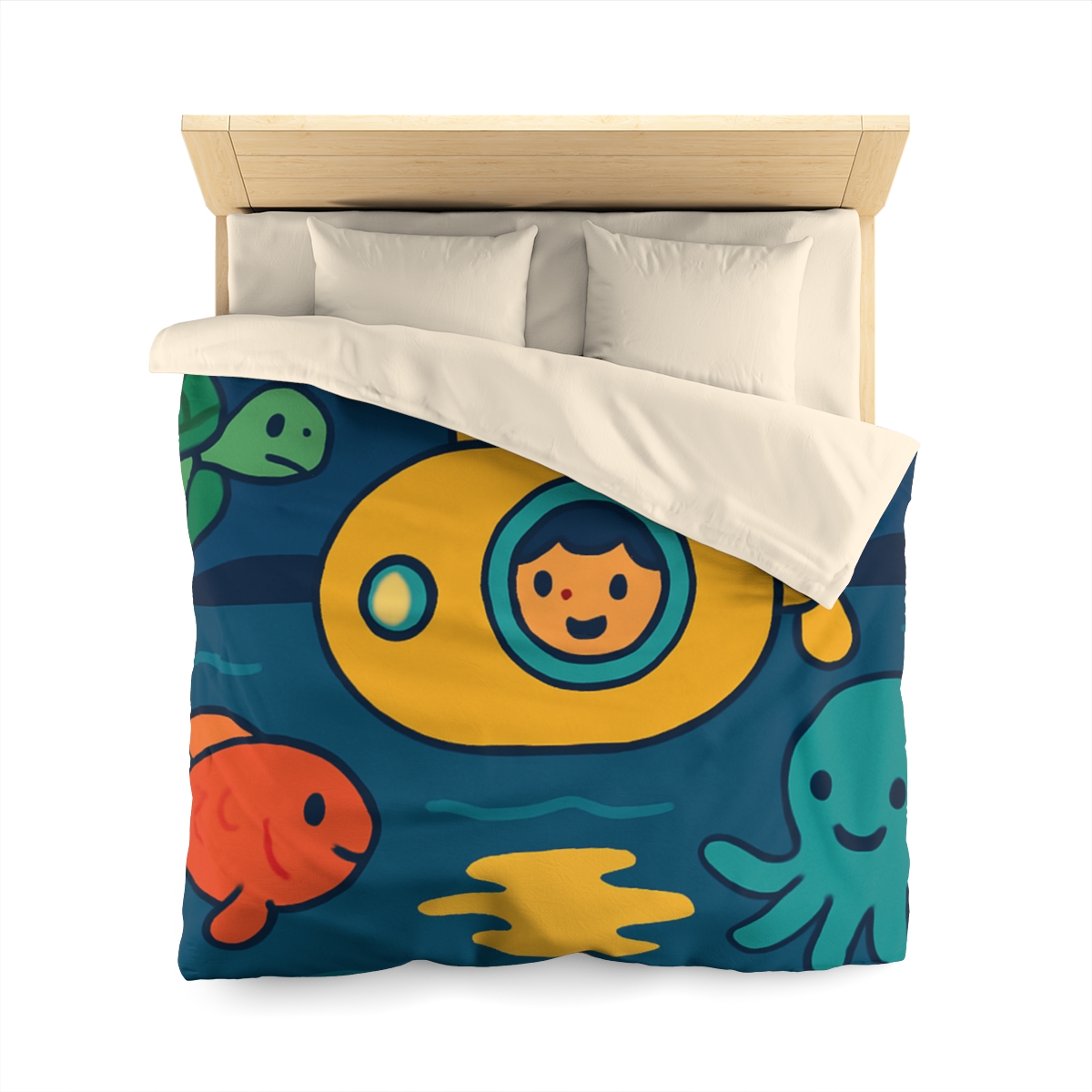 Starry Ocean Explorers stylish duvet covers