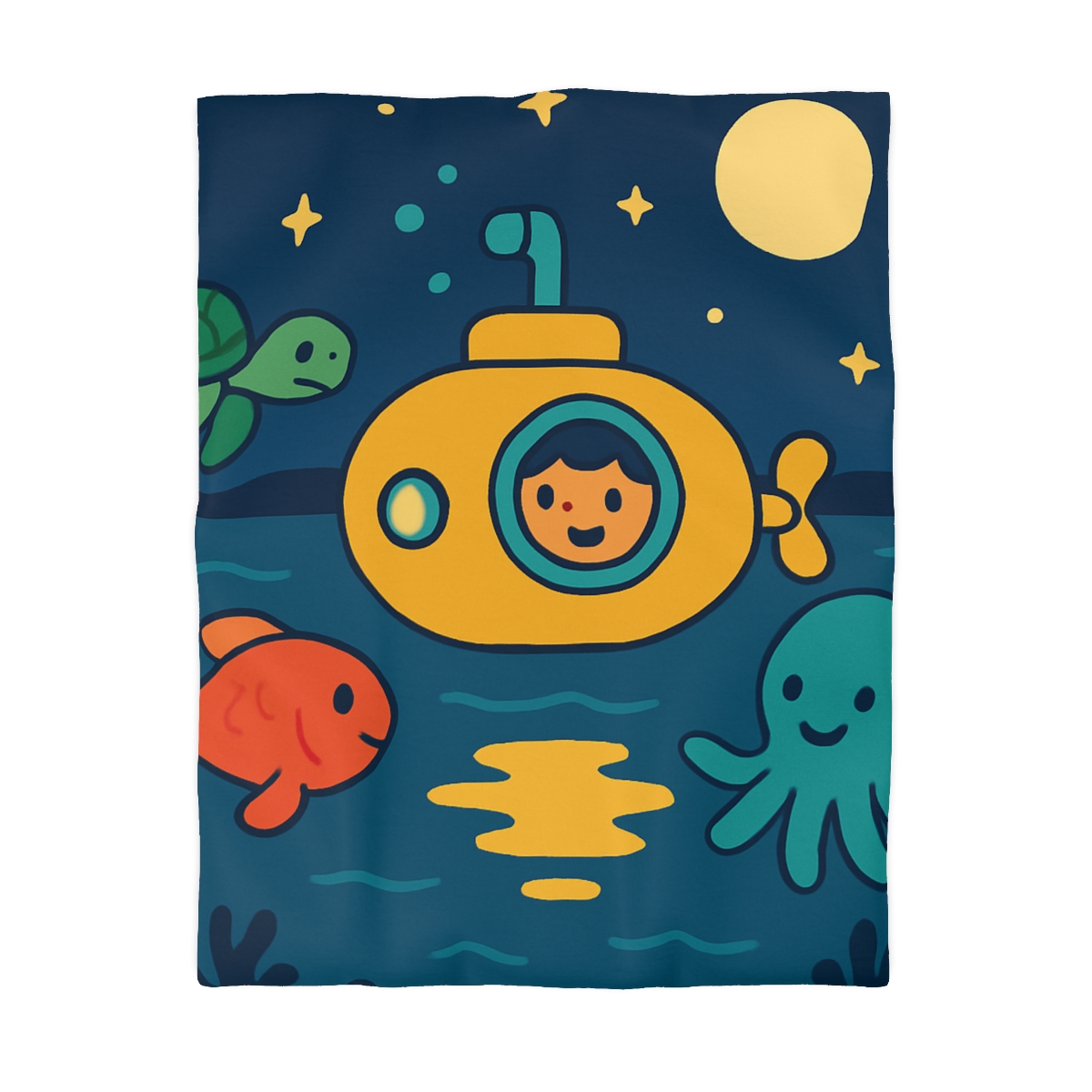 Starry Ocean Explorers stylish duvet covers